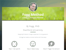 Tablet Screenshot of foggmethod.com